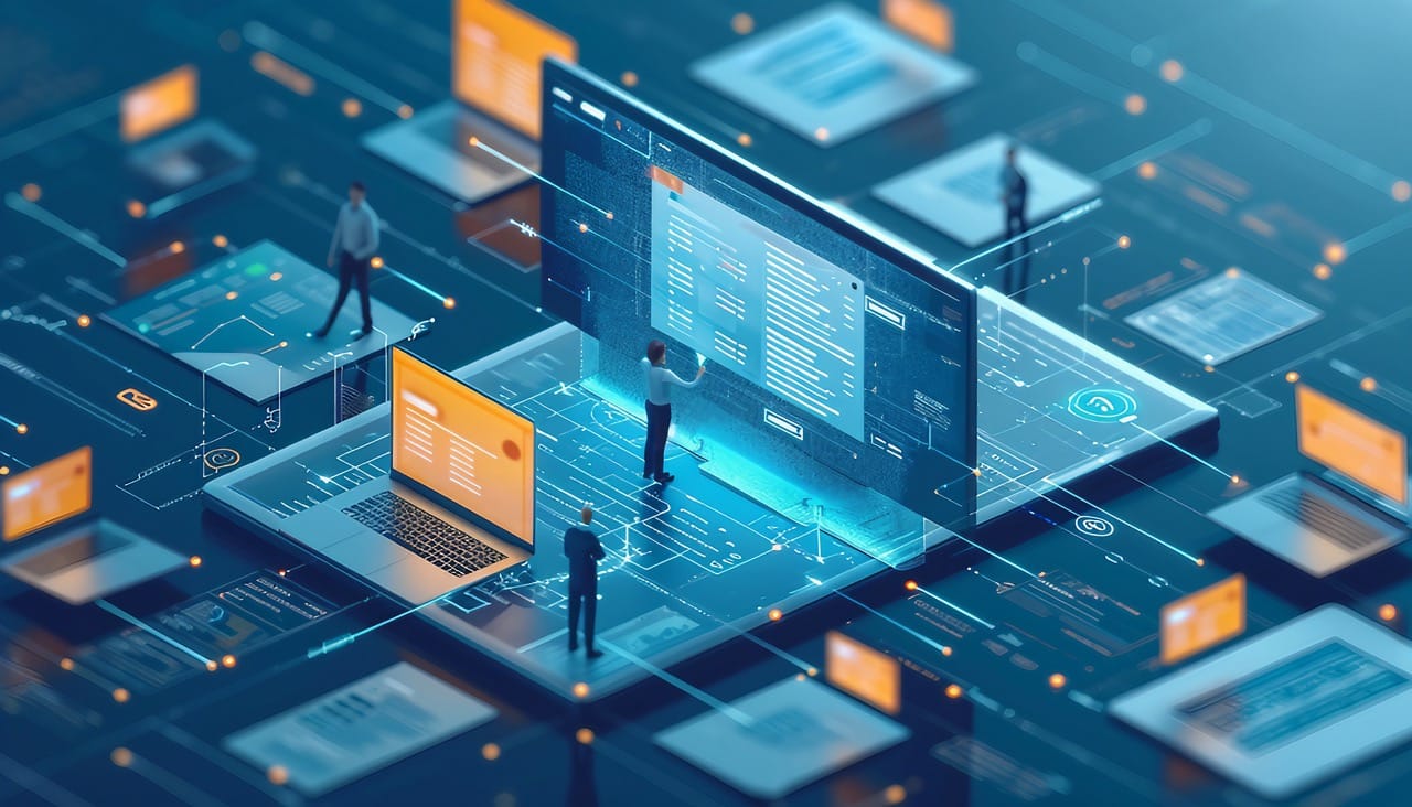 Compliance and Governance, Illustrate a scenario that highlights how advanced document management technologies ensure regulatory compliance and governance standards, AI